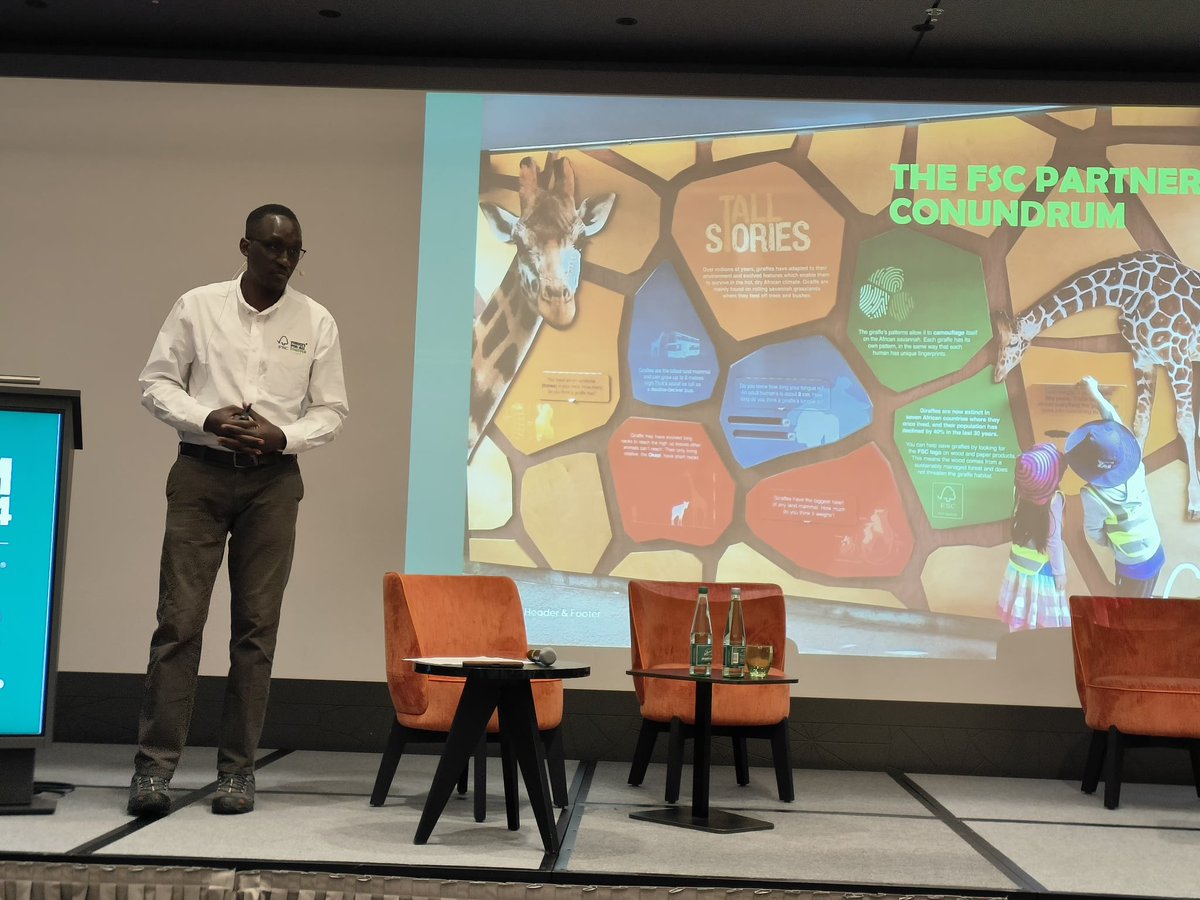 FSC_Africa's tweet photo. This morning, our Regional Director, Peter Alele discusses partnerships and collaboration with the global @FSC_IC staff here in #Cologne, #Germany. #GSM2024 #FSCforLife . @PeterAlele https://t.co/iLpZBB0Bav