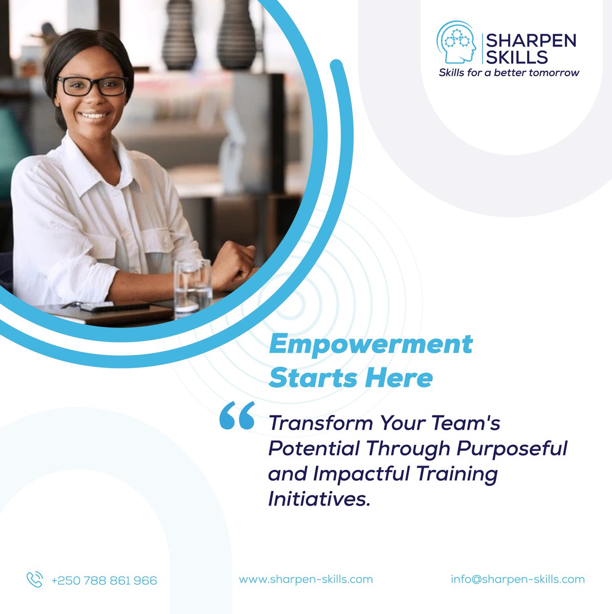 Boost Your Team's Skills with Effective Training with Sharpen Skills. #Kigali #Rwanda