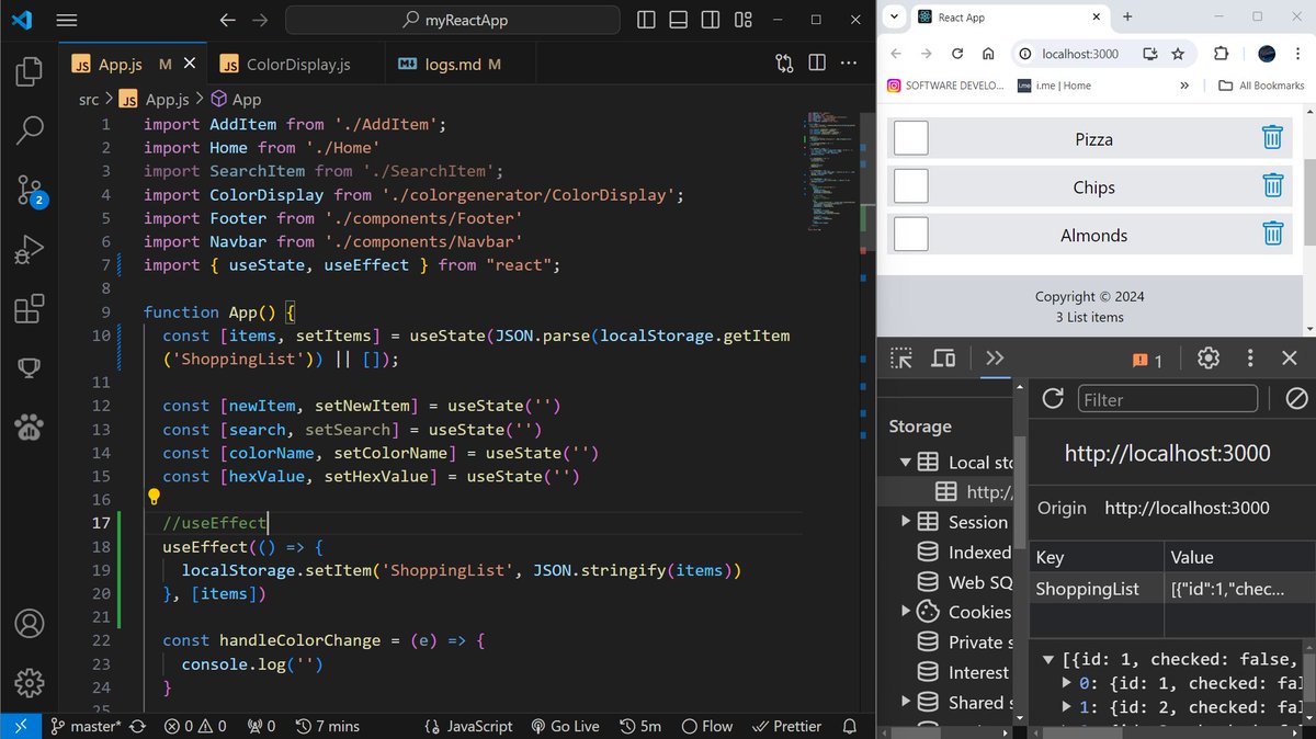 CavainT's tweet photo. Day 9 #100DaysOfCode
Learning useEffect Hook in React https://t.co/LQnLsSTmA5