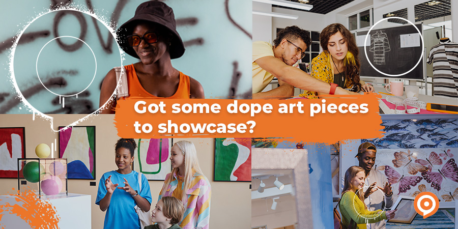 Whether you're a seasoned pro or a rookie, share your creations with us, or pieces of art that you appreciate. Tell us why you love the artwork and stand a chance to WIN a cool prize. #WorldArtDay