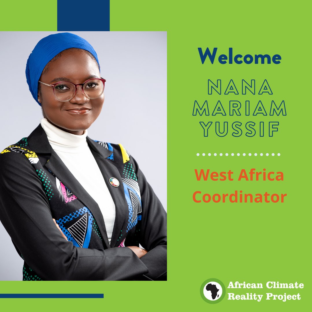 Introducing our #WestAfricaHub and Coordinator, Nana Mariam Yussif. To reach her, email acrpwestafrica@trees.org.za.
Please also follow our West Africa Twitter page for more updates on the work being done in West Africa @ACRPWestAfrica
#TheAfricaWeWant