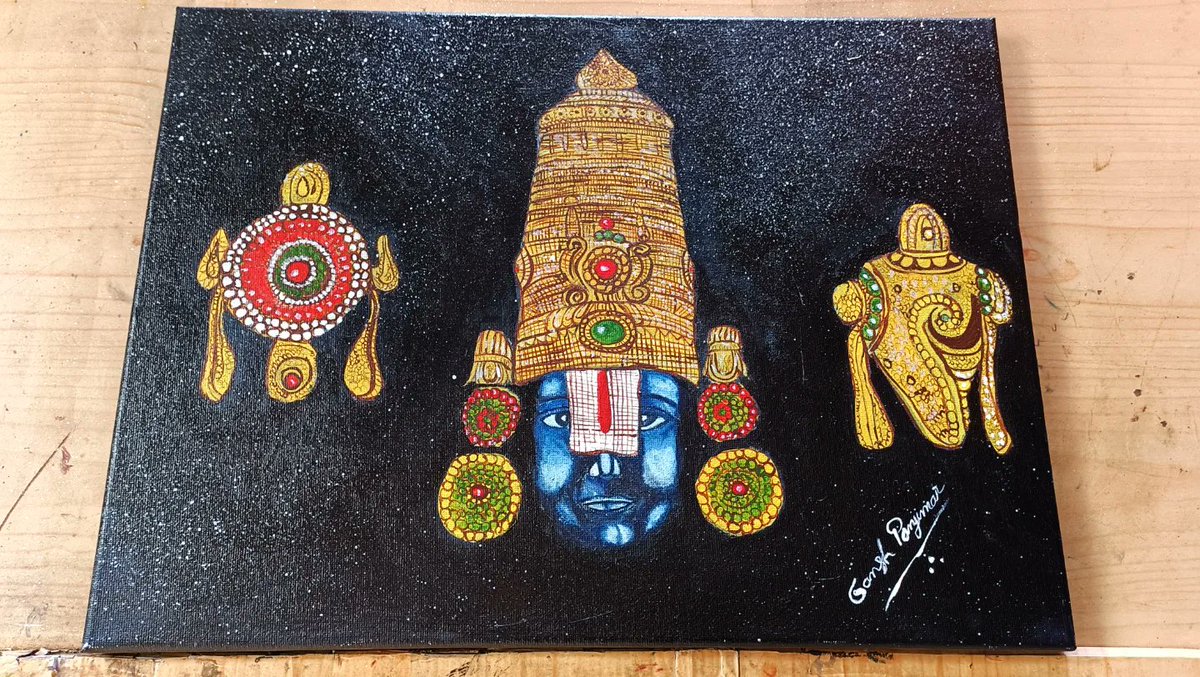 ArtsPanjimar's tweet photo. https://t.co/OzYoQqLKB3 

ನಮೋವೆಂಕಟೇಶಾಯ ನಮಃ 
😍 https://t.co/AmEdIFaqHb