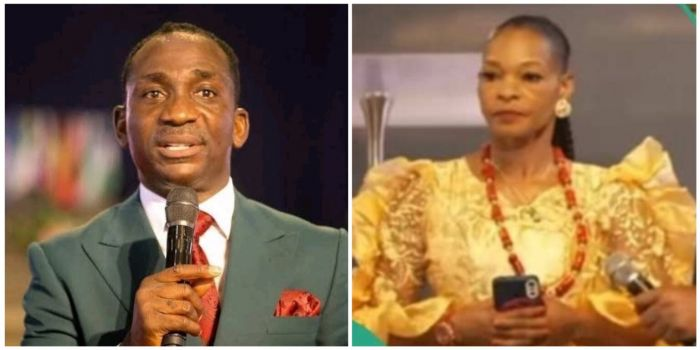 R_abati1990's tweet photo. “BSc embarrassment”: Video Moment Pastor Enenche says lady is lying while sharing testimony in his church https://t.co/InabtuAjZ3 https://t.co/bct3FJbdBm
