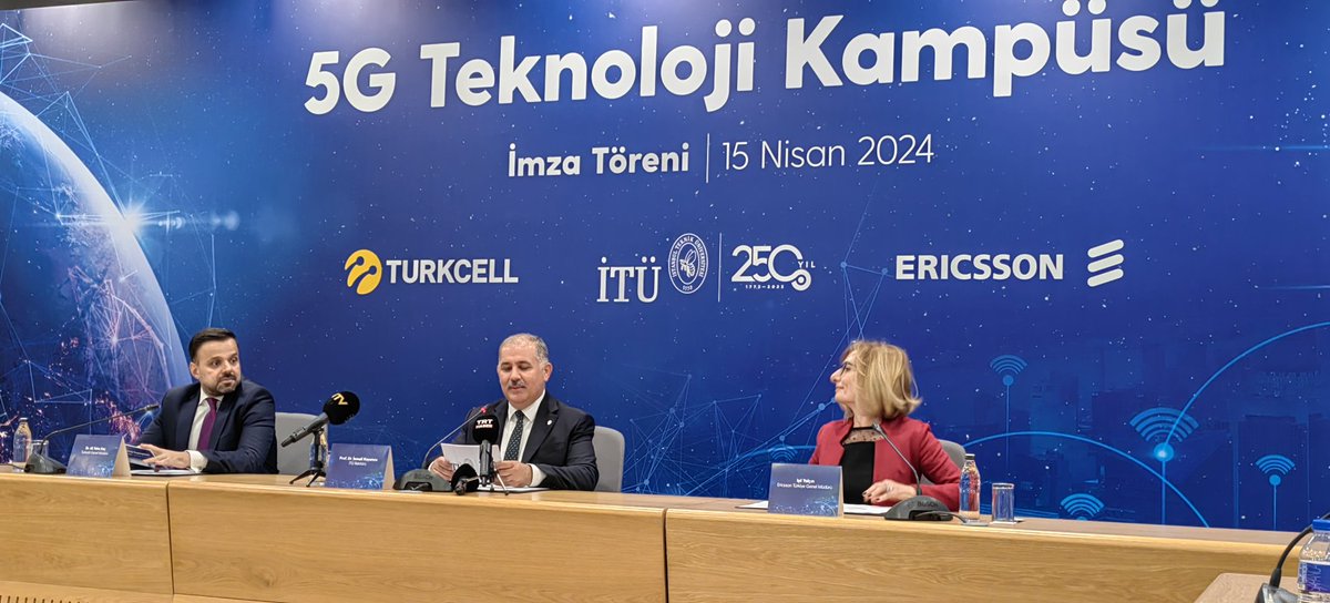 Bayram ertesi ayağımızın tozuyla okullu olduk. İstanbul Teknik Üniversitesi, Turkcell ve Ericsson iş birliğiyle hayata geçirilen “5G Teknoloji Kampüsü” ile ilgili imza törenini yerinde takip ediyoruz. Detaylar yine @epnxt üzerinde olacak. @itu1773 @Turkcell