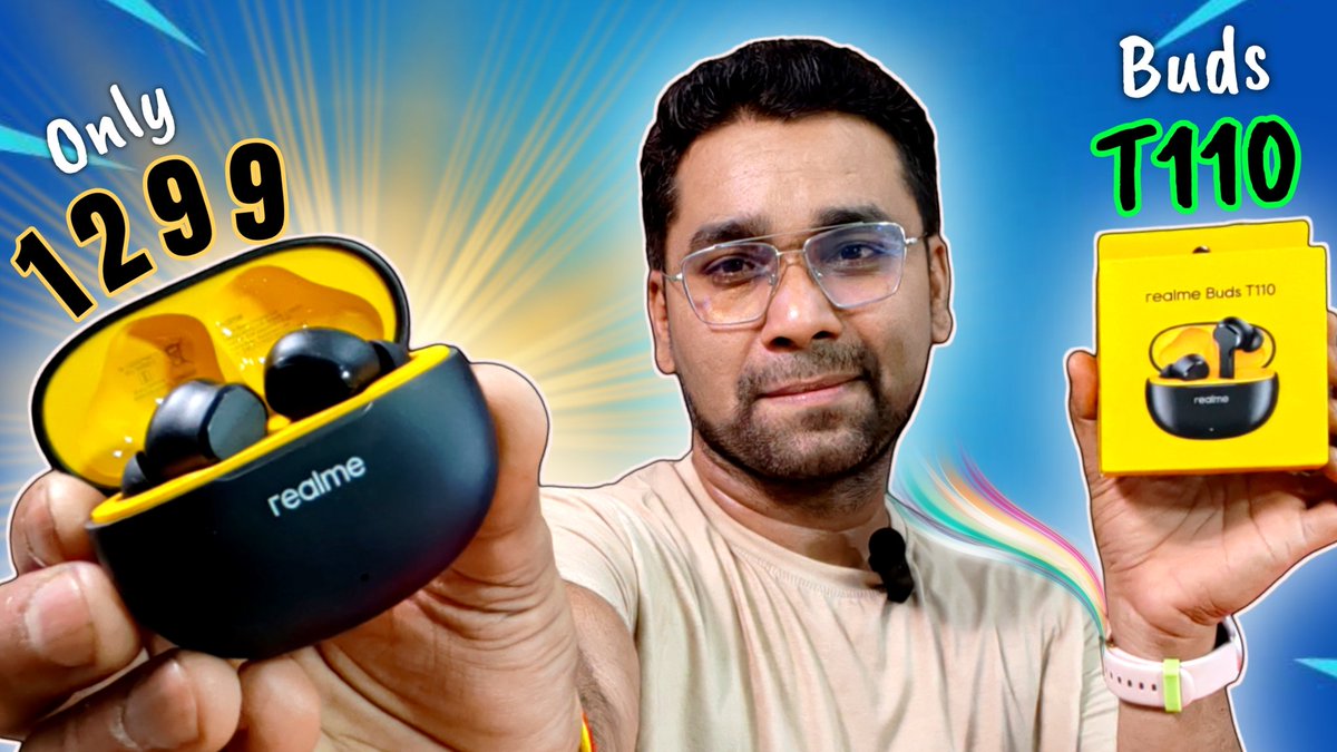 realme Buds T110 Unboxing & Review | Best ENC TWS Under 1500 ? #realmeBudsT110
youtu.be/8_eX1jrXdhU