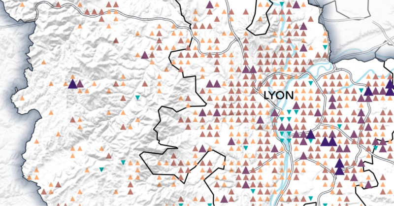 IGNFrance's tweet photo. [Concours 🗺️] Professionnels, étudiants ou amateurs de cartographie : emparez-vous de la BD TOPO®  et imaginez un récit cartographique, infographique ou artistique autour des "Continuités et disparités territoriales". Vous avez jusqu'au 31 juillet. À vos #cartes, prêts, partez !