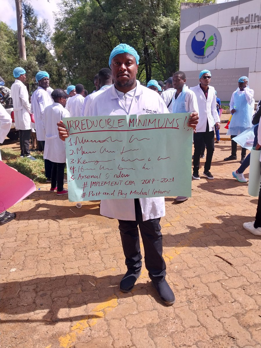 Eldoret we support doctors It’s a good day to tweet and retweet 

#DoctorsStrikeKE
#DoctorsDeserveBetter
#PostDoctorInterns
#EmployJoblessDoctors
#PayResidentDoctors
#SupportKenyanDoctors
