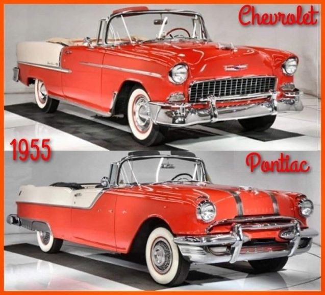 55 Chevy or 55 Pontiac 
Top or Bottom??