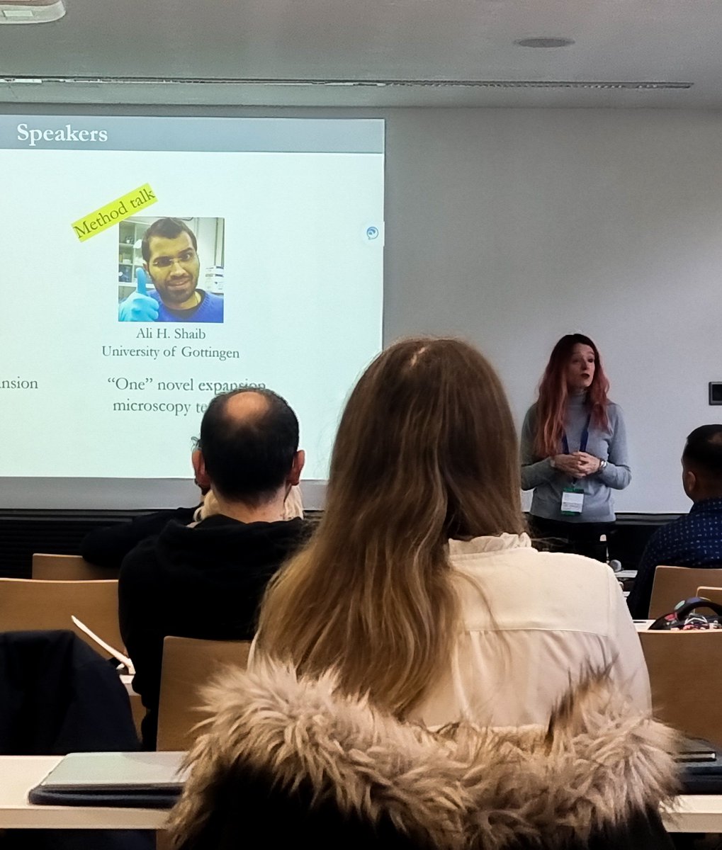 AliHShaib's tweet image. #Stepping into the #EMBOExM workshop with a blast from the past—a 12-year-old photo where my hair was in its prime! 😅 Today, I’m honored to be an invited speaker. A massive thanks to the organizers for this wonderful opportunity @CentrioleLab @embl! And a special mention to