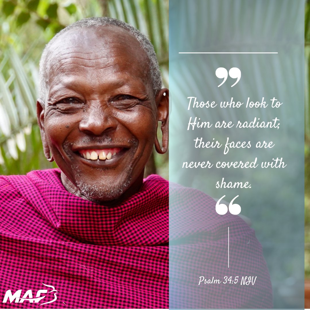 MafKenya's tweet photo. #HappyNewWeek 
Those who look to Him are radiant; their faces are never covered with shame. ~ Psalm 34:5 NIV https://t.co/lOkc1Ksc1O