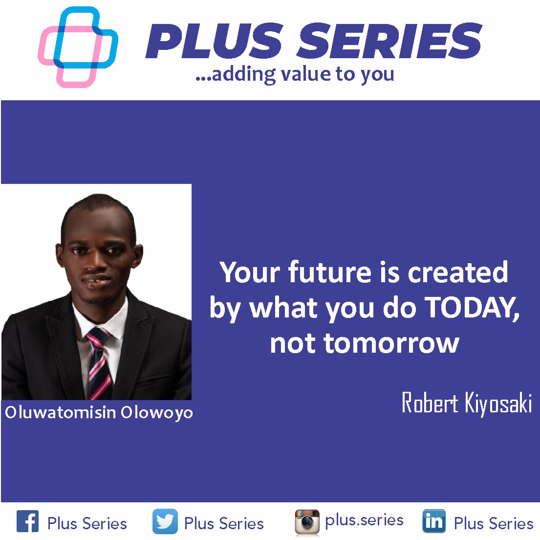 PlusSeries1's tweet photo. WHAT ARE YOU DOING TODAY? 

Every decision we make, every effort we put forth, and every goal we pursue today sets the stage for the future we envision.

Procrastination and delay only push our dreams further into the distance. Instead, we must seize the present moment, for it https://t.co/r9uMD3DLxj
