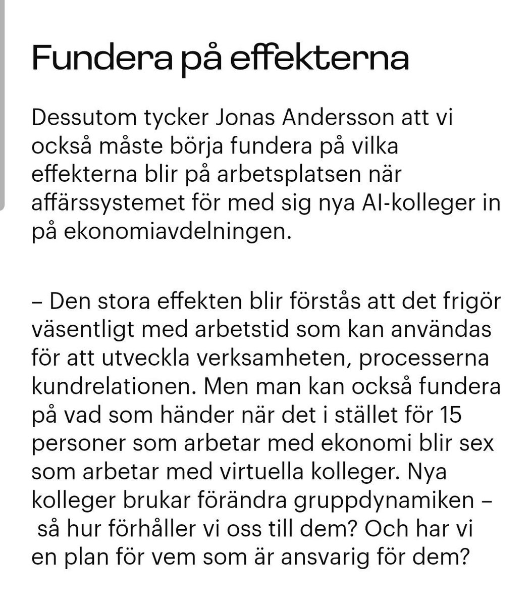 kentlundgren's tweet image. ”On prem är dödsdömt” när AI kommer till #affärssystemen | Computer Sweden buff.ly/43Xxi8y
 Så spännande att följa utvecklingen inom #nyaAI, #affärssystem, #ekonomisystem och #BIsystem