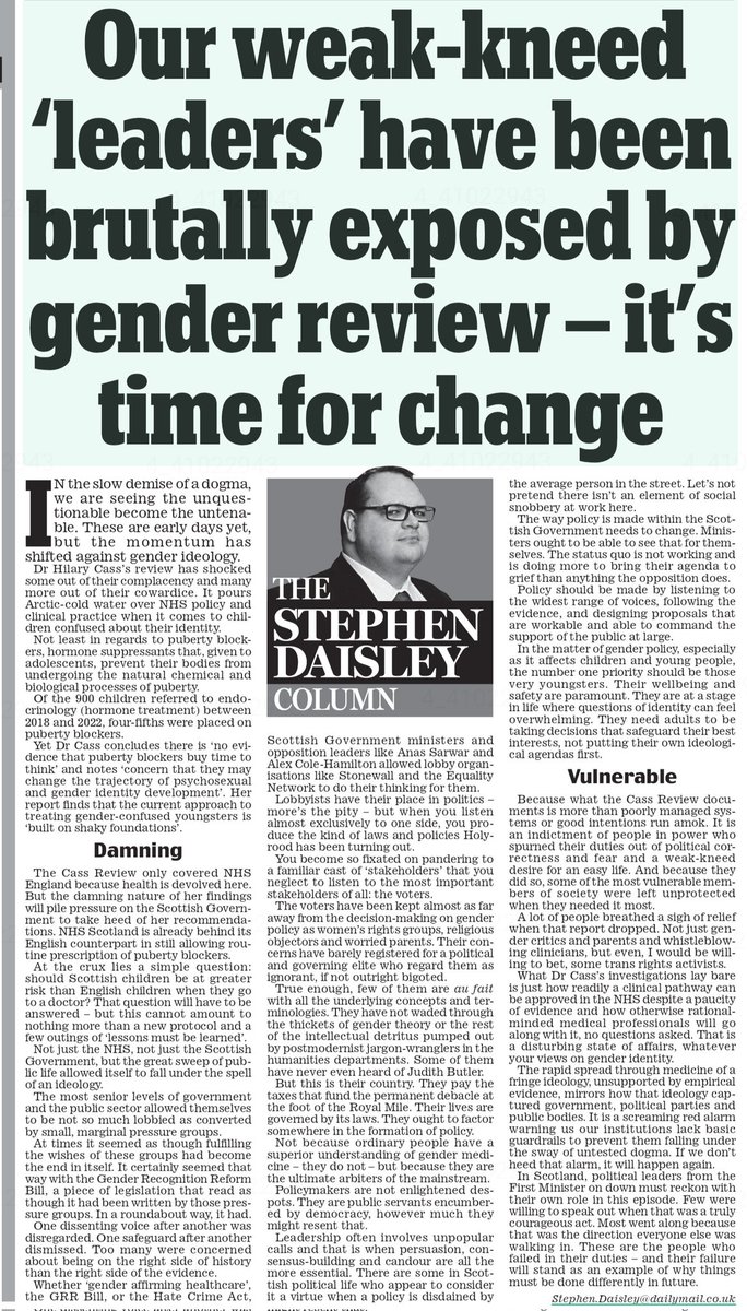 Should Scottish children be at greater risk than English children when they go to a doctor? It's time for change, argues Stephen Daisley.