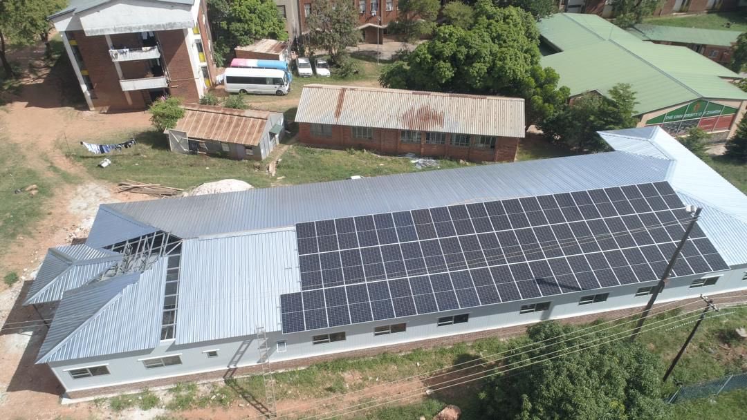 The future’s bright with our solar panels all installed. Tnx to @ASEBotswana for a great job #SDG7 ☀️ 🏴󠁧󠁢󠁳󠁣󠁴󠁿 🇿🇲