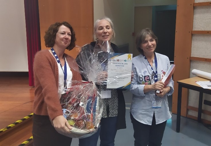 Les plateformes ZEFIX et MGC de <a href="/BiocampusMontp/">BioCampus</a>  remportent le grand prix 3R Zootechnie de la journée RAM/ANEXPLO/ZEFIX 2024. 
Bravo aux 3 ingénieures qui ont mis au point une technique de génotypage rapide et respectueuse du principe des 3Rs dans le respect du bien-être animal.