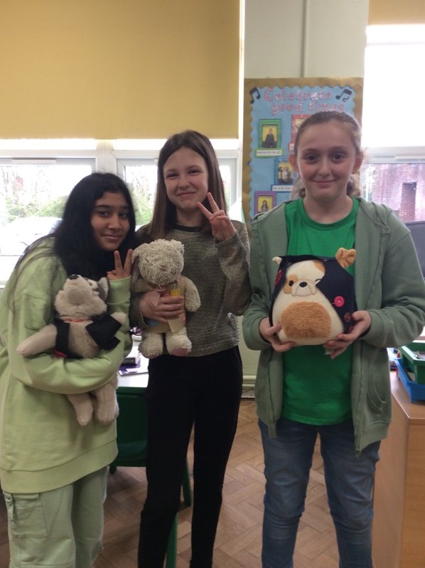 oakhamprimary's tweet photo. Year 6 finished their #DTWeek with a bang by showcasing their 'modelled' waistcoats through a teddy bear fashion show. Some striking poses, too! 🐻😎 https://t.co/rpkTIsH2P7