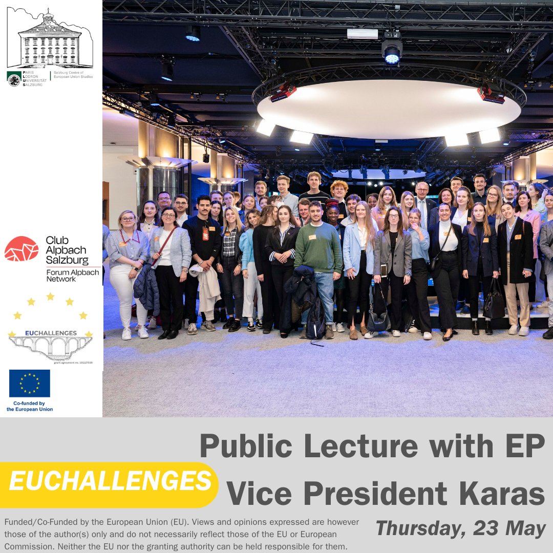 We are happy to announce that @othmar_karas, First Vice President of the @Europarl_EN, will be joining us for our next Public Lecture on 23 May to talk about the upcoming EU Parliament election and reflect on his 25-year mandate in Brussels 🇪🇺 Stay tuned for more details!