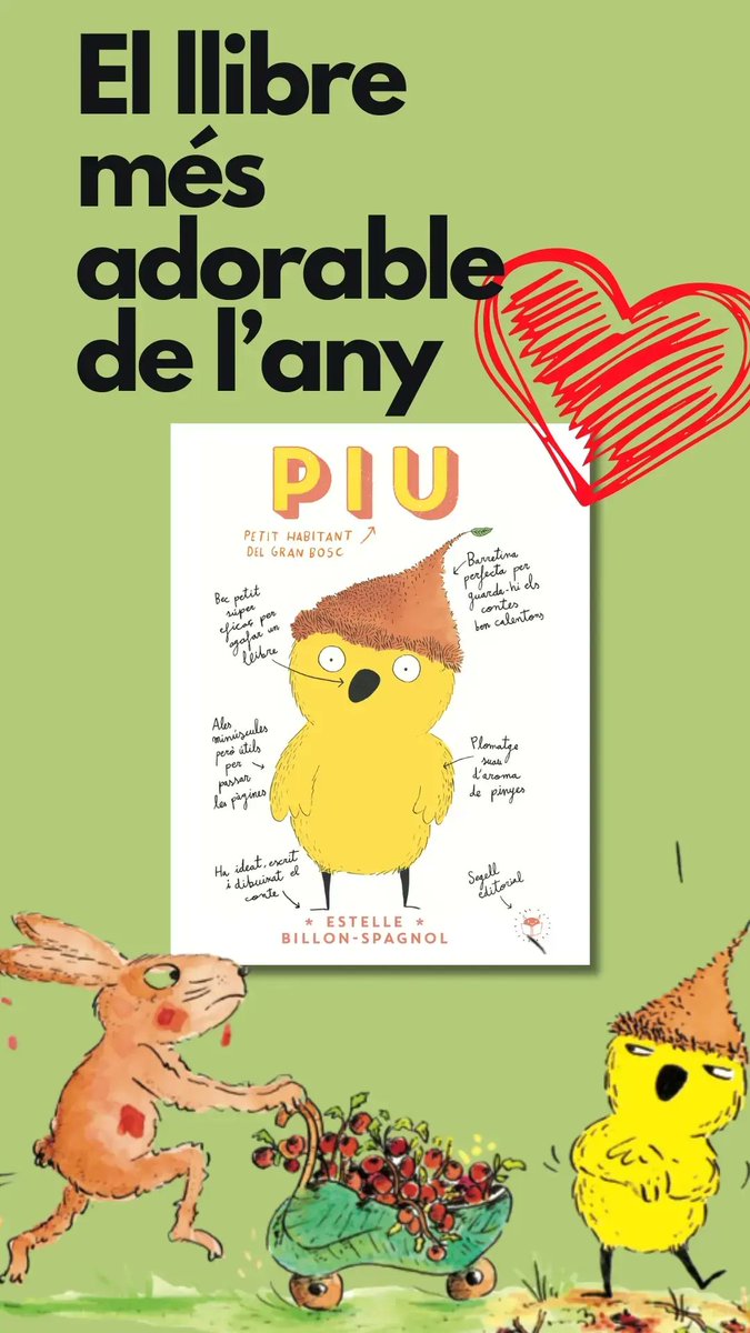 DimoniPelut_Ed's tweet photo. PIU, petit habitant del Gran Bosc 

A partir de 6/8 anys https://t.co/I6brQr2BMb