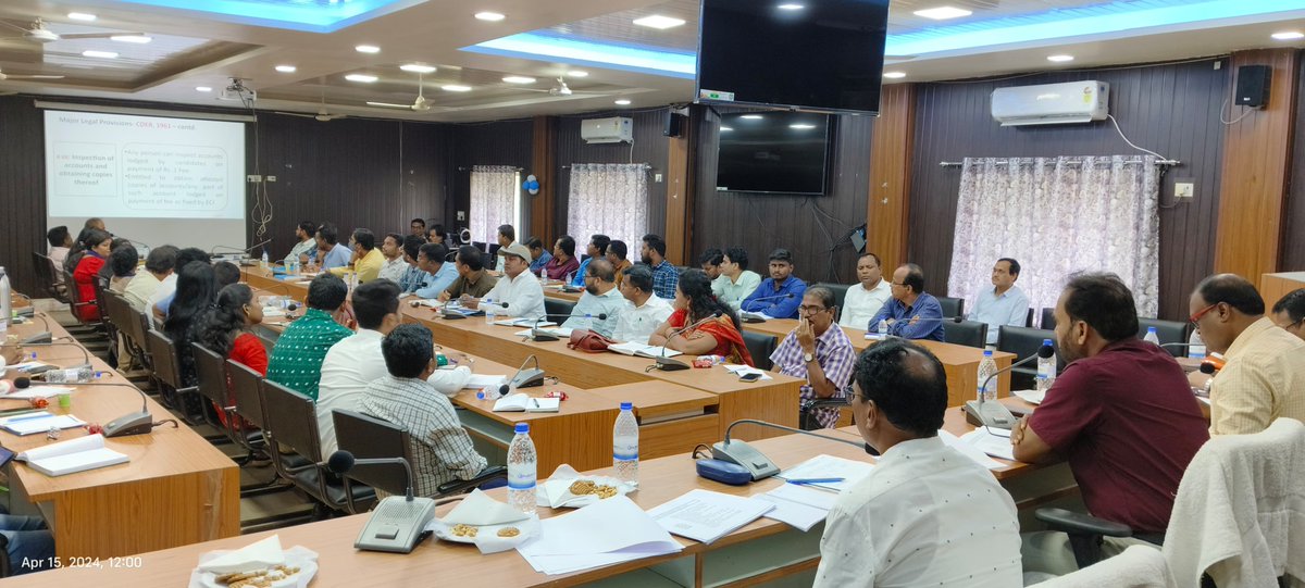 Conducted the Election Expenditure Monitoring Committee Meeting at Zilla Parishad Conference Hall for SGE-2024. @ECISVEEP @OdishaCeo