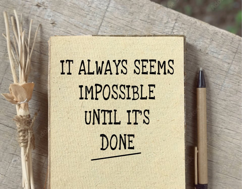 MonsterGirlV's tweet photo. "It always seems impossible until it's done." 
- Nelson Mandela https://t.co/ewQAErm7Y0