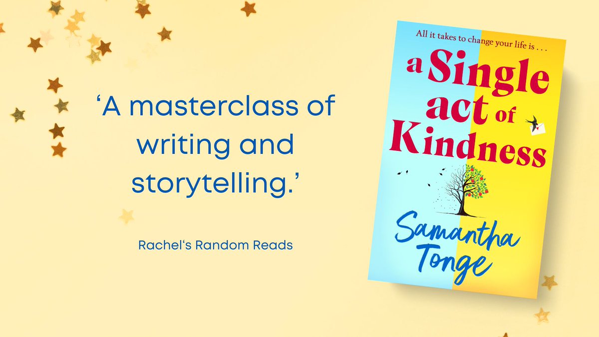 What terrific words from prolific blogger @rararesources and what a fantastic start to my week! So very thrilled Rachel enjoyed it. Out one week tomorrow! mybook.to/singleactsocial
