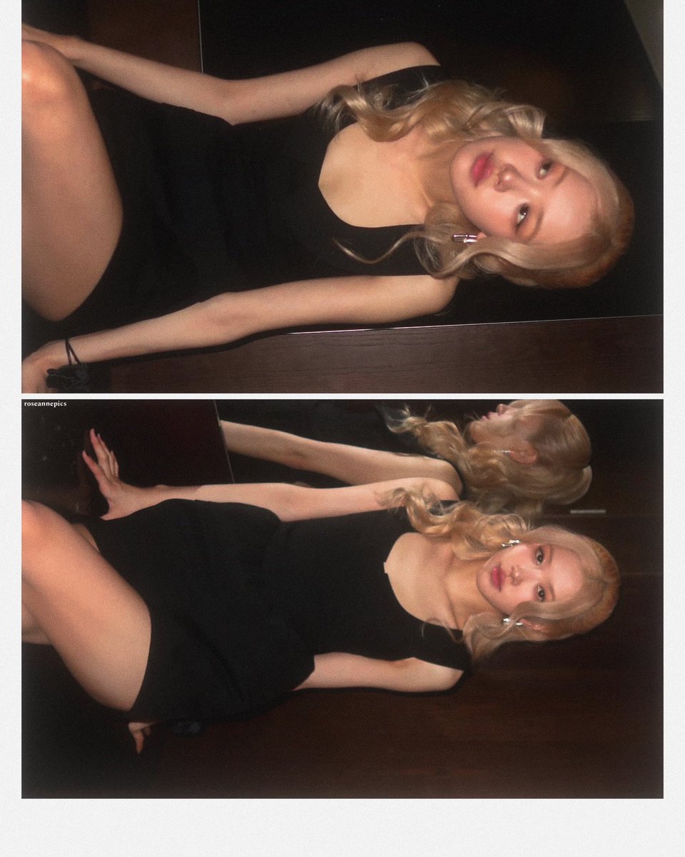 roseannepics's tweet image. rosé ౨ৎ