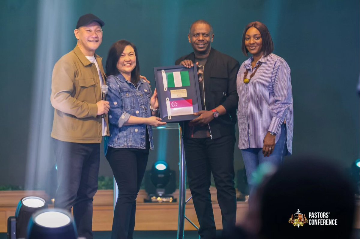 Thank you, Pastor How and Pastor Lia and the entire team, for your visit to Nigeria. A massive partnership between Nigeria and Singapore. We deeply appreciate what God has deposited in you both and the entire @hogc