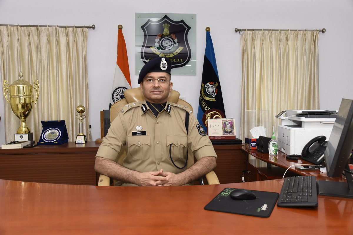cyber crime police station junagadh range (@cybercrimejnd) on Twitter photo เชชเซเชฒเซเชธ เชฎเชนเชพเชจเชฟเชฐเซเชเซเชทเช เชคเชฐเซเชเซเชจเซเช เชชเซเชฐเชฎเซเชถเชจ เชฎเซเชณเชตเซ, เชเซเชจเชพเชเชข เชตเชฟเชญเชพเชเชจเซ เชเชพเชฐเซเช เชธเชเชญเชพเชณเชคเชพ เชชเซเชฒเซเชธ เชฎเชนเชพเชจเชฟเชฐเซเชเซเชทเชเชถเซเชฐเซ เชจเชฟเชฒเซเชถ เชเชพเชเชกเซเชฏเชพ, IPS.
<a href="/sanghaviharsh/">Harsh Sanghavi</a>
<a href="/dgpgujarat/">DGP Gujarat</a>
<a href="/GujaratPolice/">Gujarat Police</a> เชชเซเชฒเซเชธ เชฎเชนเชพเชจเชฟเชฐเซเชเซเชทเช เชคเชฐเซเชเซเชจเซเช เชชเซเชฐเชฎเซเชถเชจ เชฎเซเชณเชตเซ, เชเซเชจเชพเชเชข เชตเชฟเชญเชพเชเชจเซ เชเชพเชฐเซเช เชธเชเชญเชพเชณเชคเชพ เชชเซเชฒเซเชธ เชฎเชนเชพเชจเชฟเชฐเซเชเซเชทเชเชถเซเชฐเซ เชจเชฟเชฒเซเชถ เชเชพเชเชกเซเชฏเชพ, IPS.
<a href="/sanghaviharsh/">Harsh Sanghavi</a>
<a href="/dgpgujarat/">DGP Gujarat</a>
<a href="/GujaratPolice/">Gujarat Police</a>