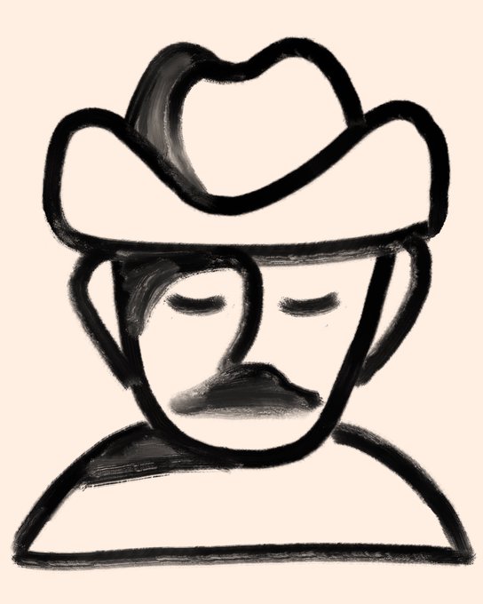 「mustache portrait」 illustration images(Latest)