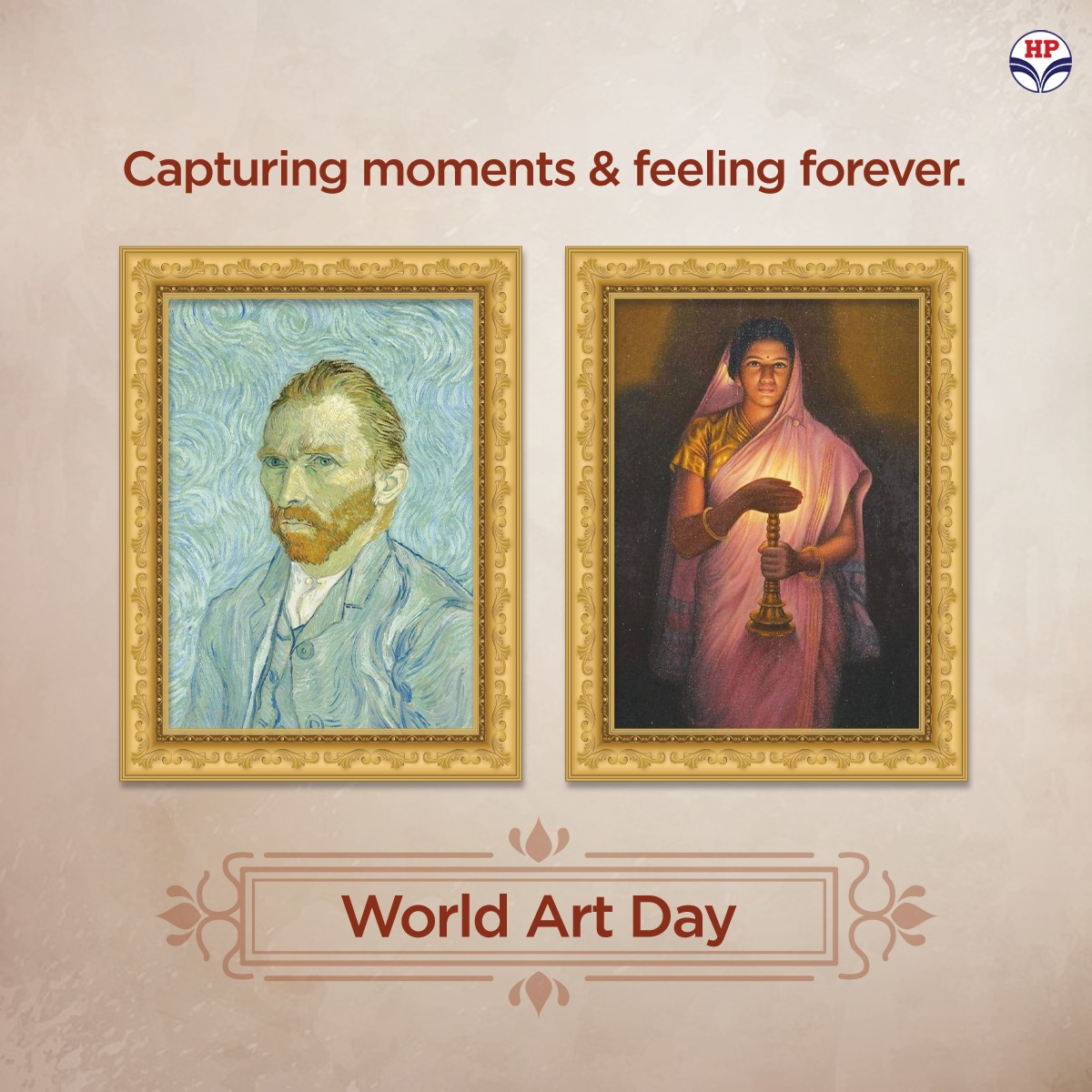 Happy #WorldArtDay! Let's celebrate the joy of creating and experiencing art together. #HPRetail #MeraHPPump @HPCL