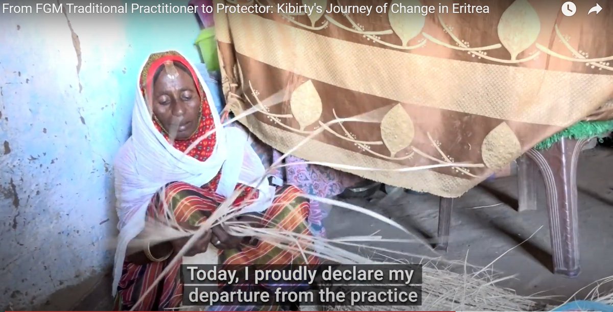 #Mondayvibes One person can make a difference🌟! Kibirty, from #Eritrea, is proof that positive change starts with individuals transforming their communities. ⏩ youtube.com/watch?v=IRGIgZ… Let's support those leading the way to #EndFGM 💪🏽🌎 @UnfpaEritrea @UNFPA_ESARO