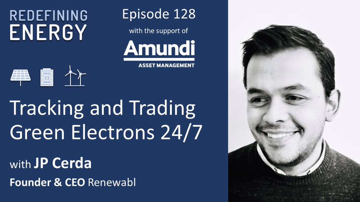 🎙️Ep128: Tracking and Trading Green Electrons 24/7 #applepodcast podcasts.apple.com/gb/podcast/red… #spotify open.spotify.com/show/4FDIRo16s… @MegaWattXinfo and @gerardreid14 discuss with Renewabl's @jpcerda about #247cfe An episode powered by @Amundi_FR @Amundi_ENG