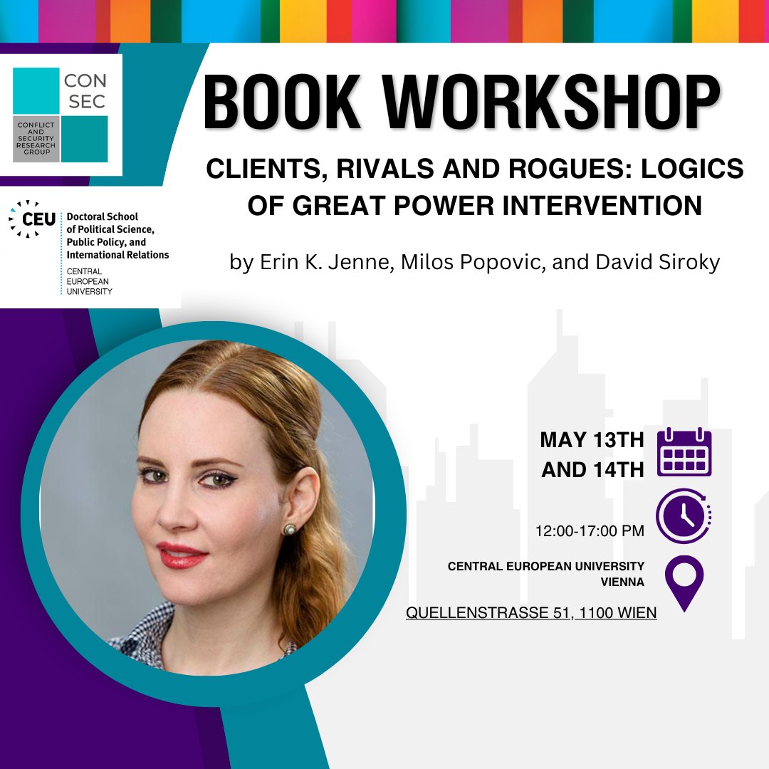 CEU Conflict and Security Research Group tweet media