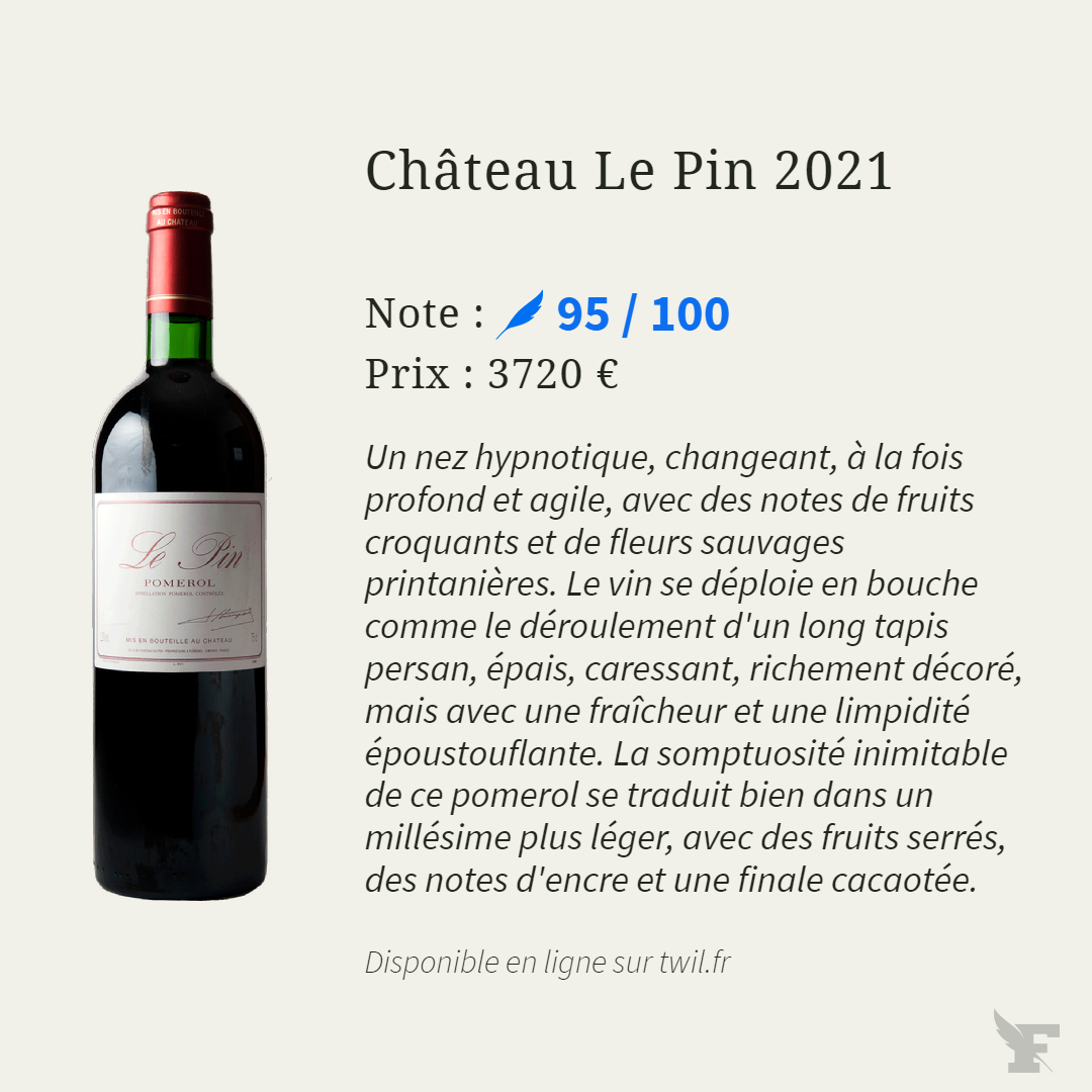 lefigarovin's tweet photo. À l'occasion de la récente mise en vente des bordeaux 2021, la sélection du Figaro Vin vous permet de retrouver les meilleurs vins issus de ce millésime réputé comme délicat.

Par Ella Lister

👉https://t.co/9yn6nT5mtk https://t.co/JdShxvgtxR
