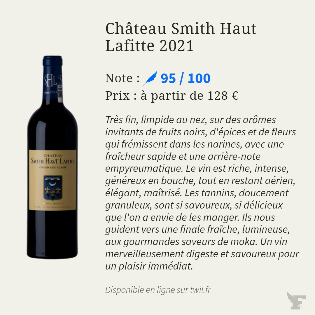 lefigarovin's tweet photo. À l'occasion de la récente mise en vente des bordeaux 2021, la sélection du Figaro Vin vous permet de retrouver les meilleurs vins issus de ce millésime réputé comme délicat.

Par Ella Lister

👉https://t.co/9yn6nT5mtk https://t.co/JdShxvgtxR