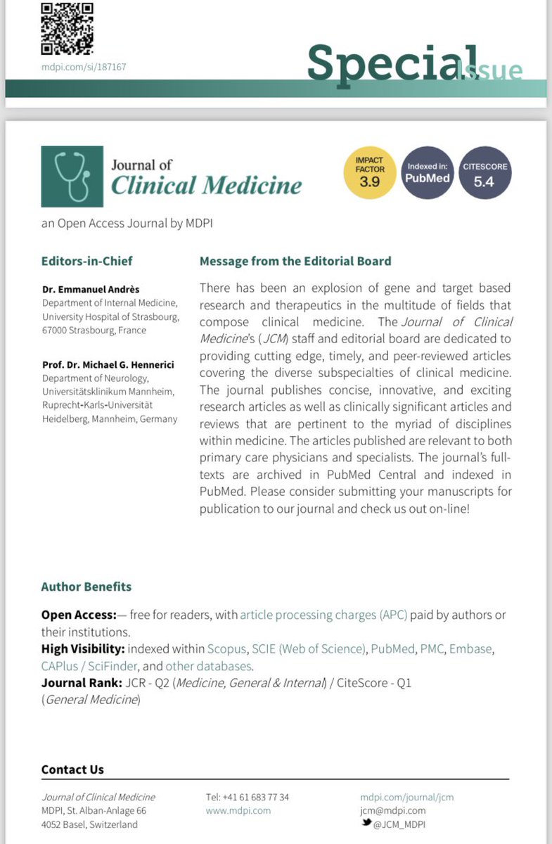 📌Call for papers
Soecial Issue for Colorectal Liver Metastases. Italian-Greek Collaboration 🇮🇹 🇬🇷 
Vassilis Papadopoulos Dimitris Giakoustidis Matteo Donadon &amp; with Specialist in the field Professor Guido Torzilli <a href="/TorzilliGuido/">GUIDO TORZILLI</a> <a href="/IHPBA/">IHPBA</a> <a href="/EAHPBA/">E-AHPBA</a> <a href="/JCM_MDPI/">JCM MDPI</a> 
mdpi.com/journal/jcm/sp…