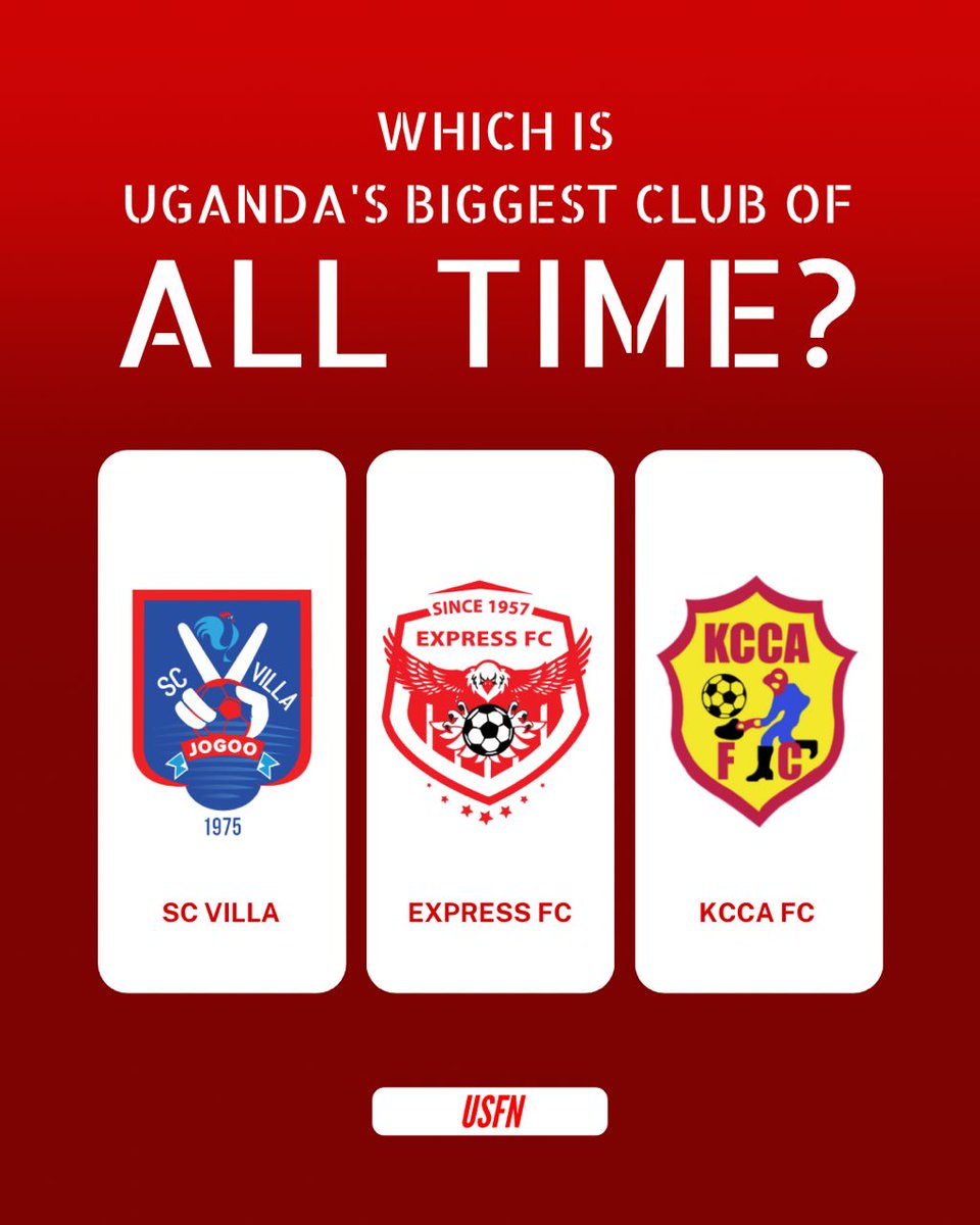 VEK dominate the standings for largest trophy cabinets in Uganda.

#USFN | #ForTheFans