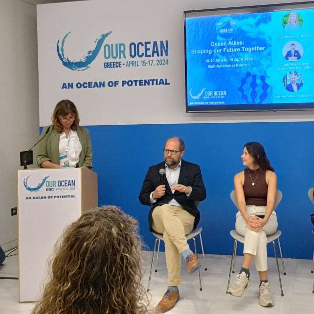 “Don’t be afraid to set high ambition targets. We need to be more challenging and visionary. 30x30 was a crazy idea when it was first suggested and now it is a global commitment!” - @kristianteleki, CEO @FaunaFloraInt #OurOceanGreece #OurOcean2024