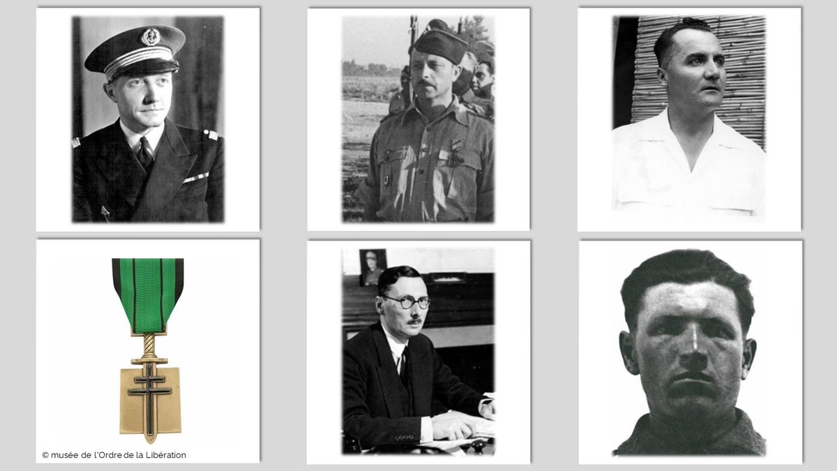 #CeJourLà 15 avril
Cinq nouveaux portraits de Compagnon de la Libération
#CompagnondelaLibération #OrdredelaLibération #devoirdemémoire