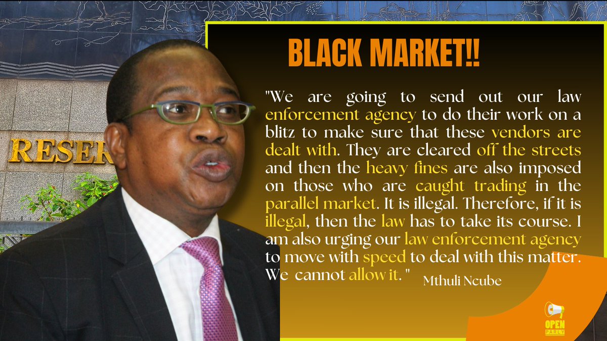 Here is how the Govt intends to deal with the issue of the Black Market, as we await the coming of the ZiG notes and coins. Do you think this method is going to work? Give us your views @ReserveBankZIM @happ_zenge @ProsperTM @czionline @ZimZPJF @OpenCouncilHRE