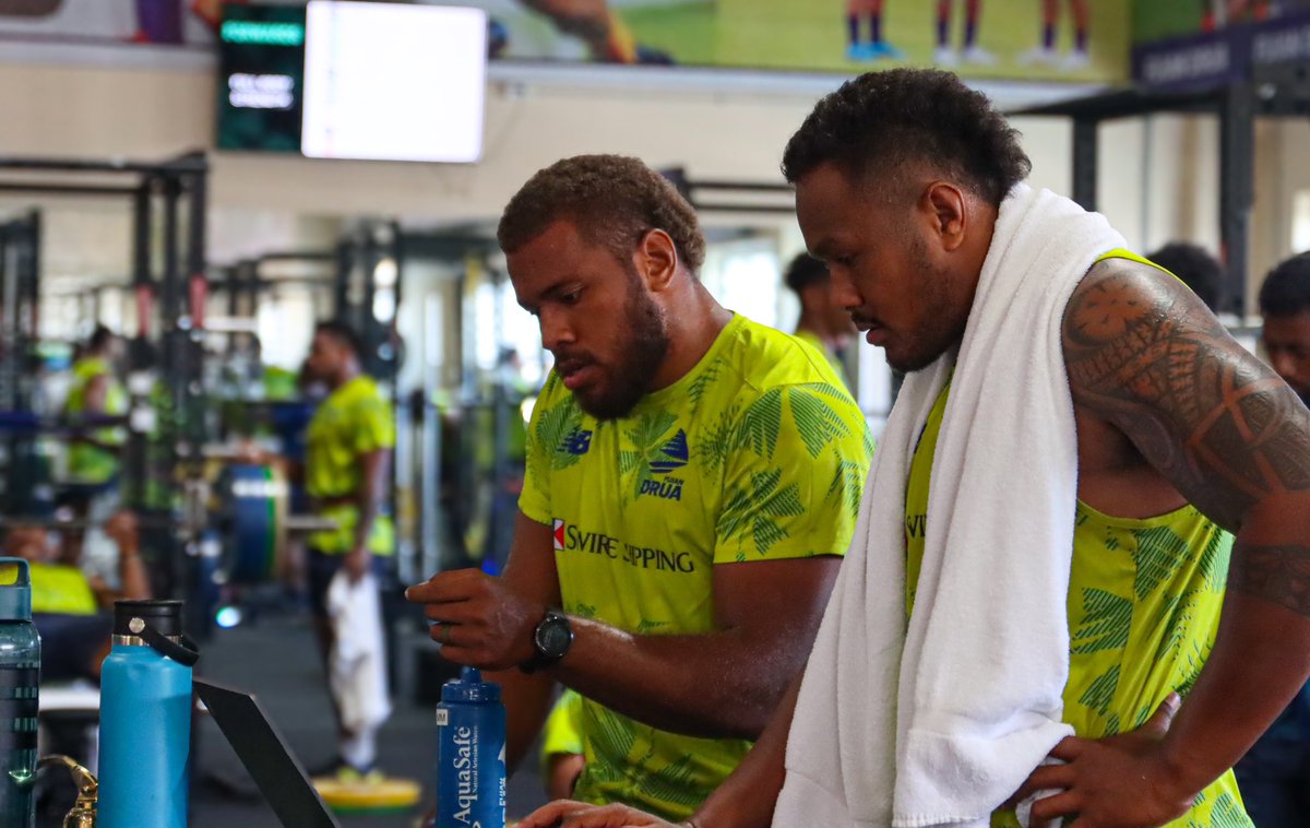 Fijian_Drua's tweet photo. Our Forwards are back at it🏋🏾💪🏾

#TosoDrua #PacificAusSports https://t.co/6iNHmrwFKn