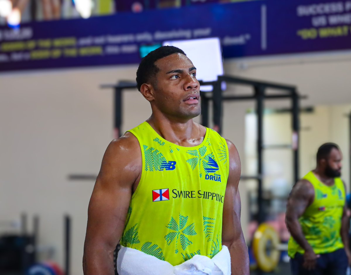 Fijian_Drua's tweet photo. Our Forwards are back at it🏋🏾💪🏾

#TosoDrua #PacificAusSports https://t.co/6iNHmrwFKn