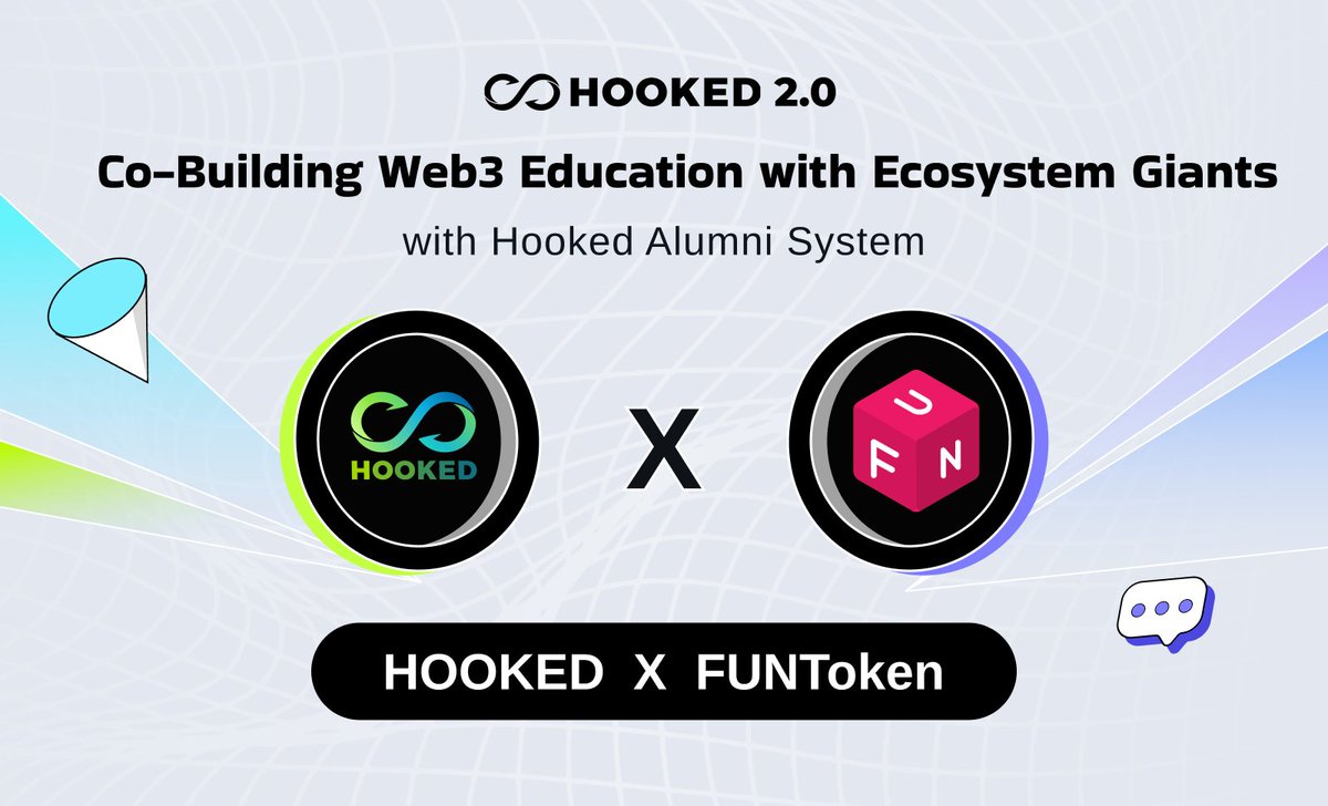 #NewEraofHOOKED #Hookedfrens Announcing @FUNtoken_io as the latest addition to our expanding Hooked 2.0 ecosystem — empower Web3 mastery for perpetual growth! 🚀 By harnessing the potential of DeFi, FUN Token forges robust gaming ecosystems that users can rely on, while…