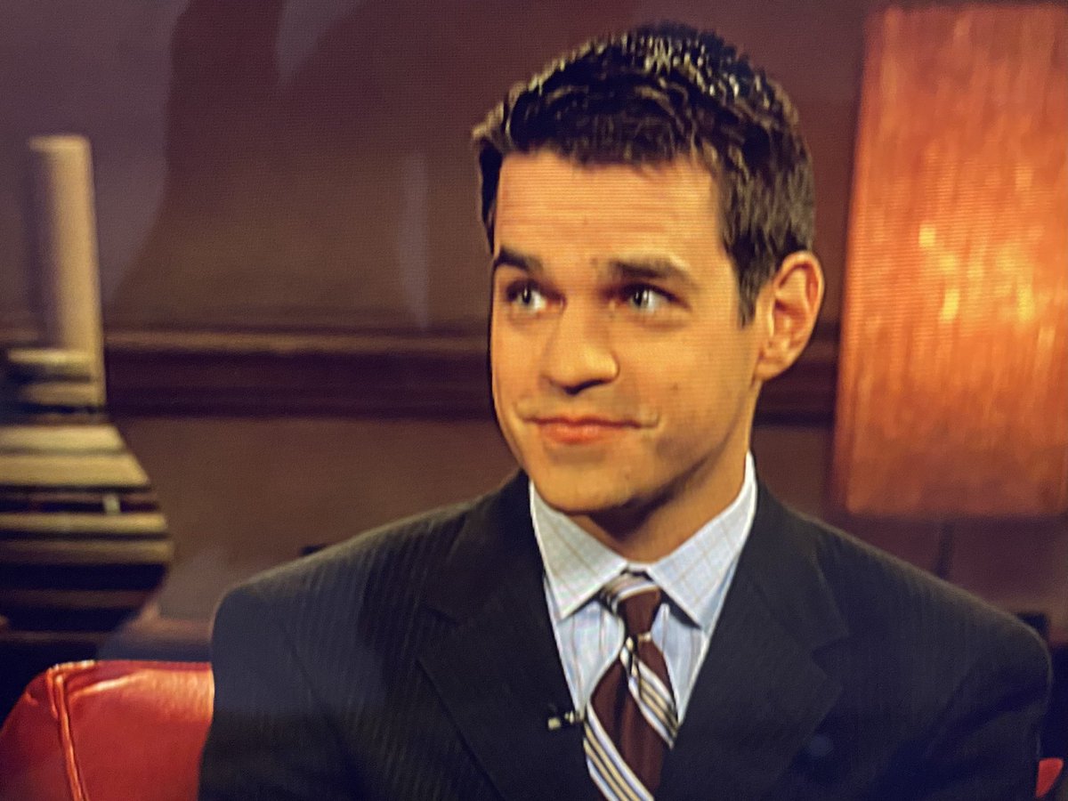How cute is baby <a href="/davekarger/">Dave Karger</a> in 2007 with Robert Osborne?! Happy 30th <a href="/tcm/">TCM</a> ❤️