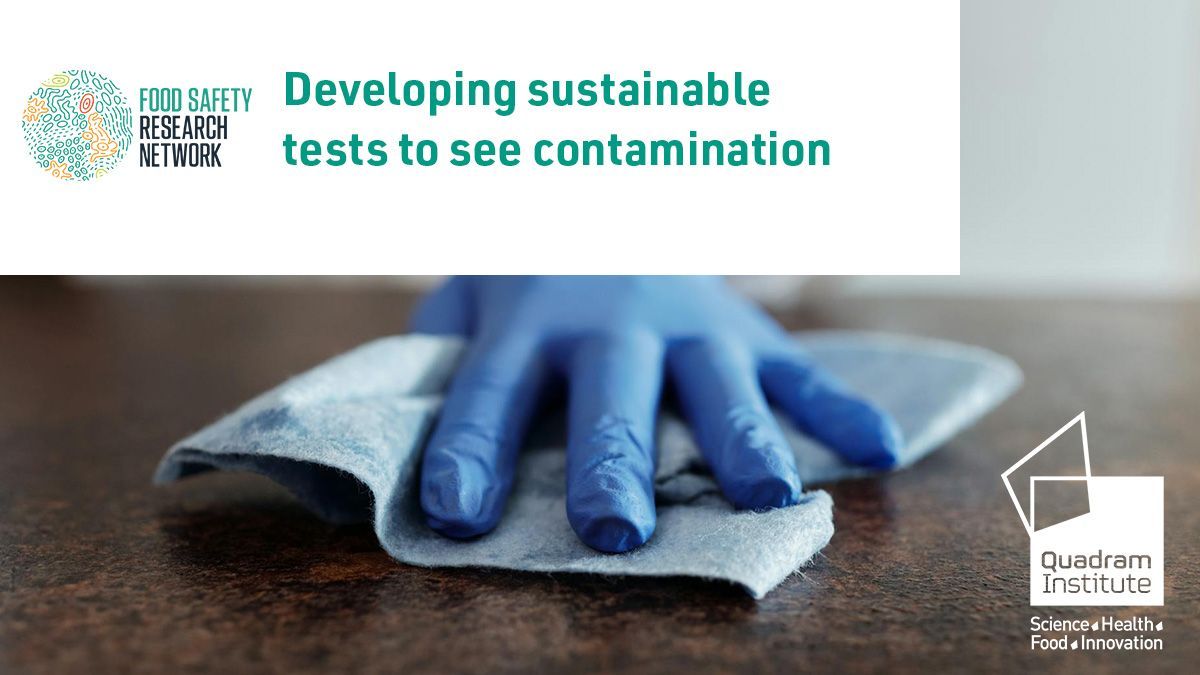 A colour-change test to see microbes? 👀 A UK Food Safety Research Network (#UKFSRN) project with @fresh_check @Cwhitch @DrLauraNolan is developing sustainable tests for monitoring food production environments for bacterial contamination 🦠 ➡️ buff.ly/3U80WEU