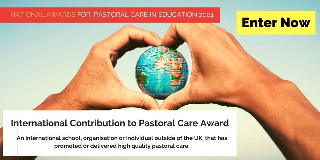 Has your non-UK organisation made an outstanding contribution to #PastoralCare? ENTER/NOMINATE NOW! 'International Contribution to Pastoral Care' Award 🏆 Enter the National Awards for Pastoral Care in Education 2024 here: napceawards.wufoo.com/forms/napce-aw… ℹ️ napce.org.uk/napce-awards-2…