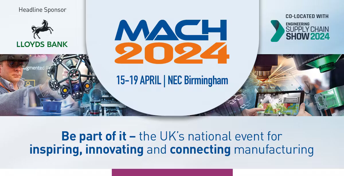 Are you at #MACH2024? Our Director. Luke, is there today. Why not grab a coffee and say hello?

Drop us a DM and we'll arrange a catch up.

#ukmanufacturing #shoutaboutukmfg #supportukmfg