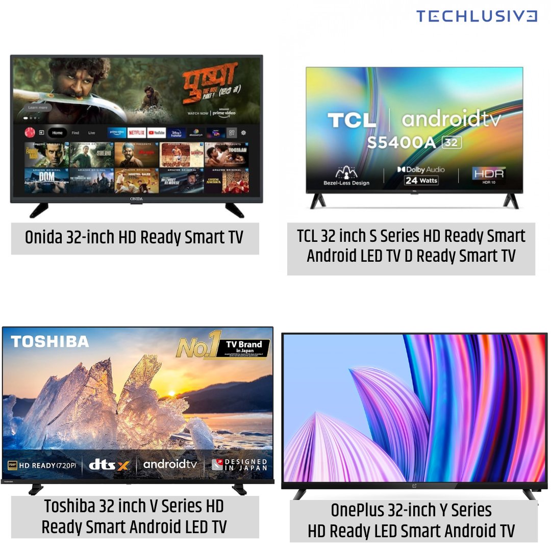 TechlusiveOFCL's tweet photo. If you are looking for a small television with a 32-inch screen, there are several options on the market. We have handpicked the best ones for you.
Full Story: https://t.co/LMMnRwBjcv
#SmartTV #television #32inchscreen #under15k #techlusive #techupdates #TechNews2024 https://t.co/eST2lMb3fu