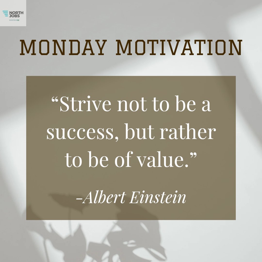 HAPPY MONDAY!✨
This is your reminder to keep growing and making yourself valuable 😇😇... You've got this💪🏽💪🏽
#JobOpportunity #HiringNow #JobPosting #CareerOpportunity