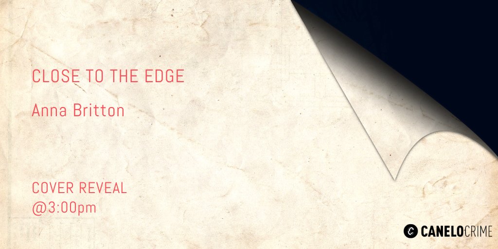 If you enjoyed @BrittonBookGeek's stunning debut #ShotInTheDark, then DON'T miss our cover reveal today at 12pm for #CloseToTheEdge, the gripping new instalment in Anna's British police procedural series! One missing student. No answers. DS Gabe & DI Juliet Stern under fire...